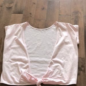 Aritzia Wilfred Adela T-shirt- Pink- Size XS